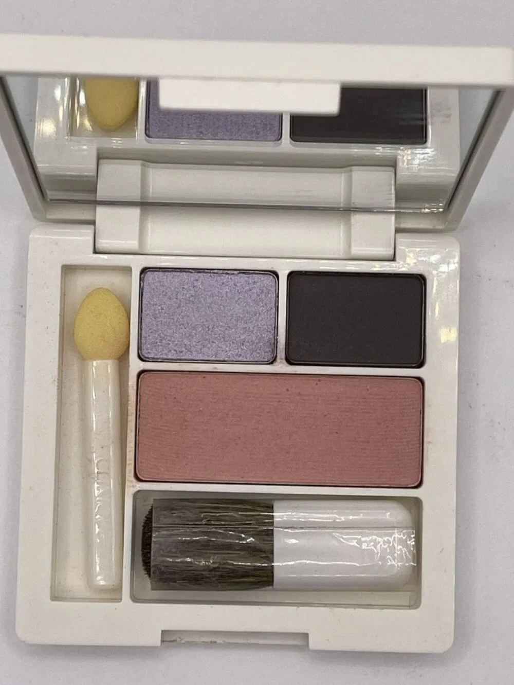 Clinique Colour Surge‎ Eye Shadow Duo BlackBerry Frost Stay Matte Pink Blush